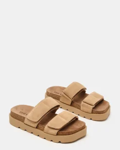 Luther Taupe Suede