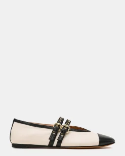 Lydia Cap Bone Black