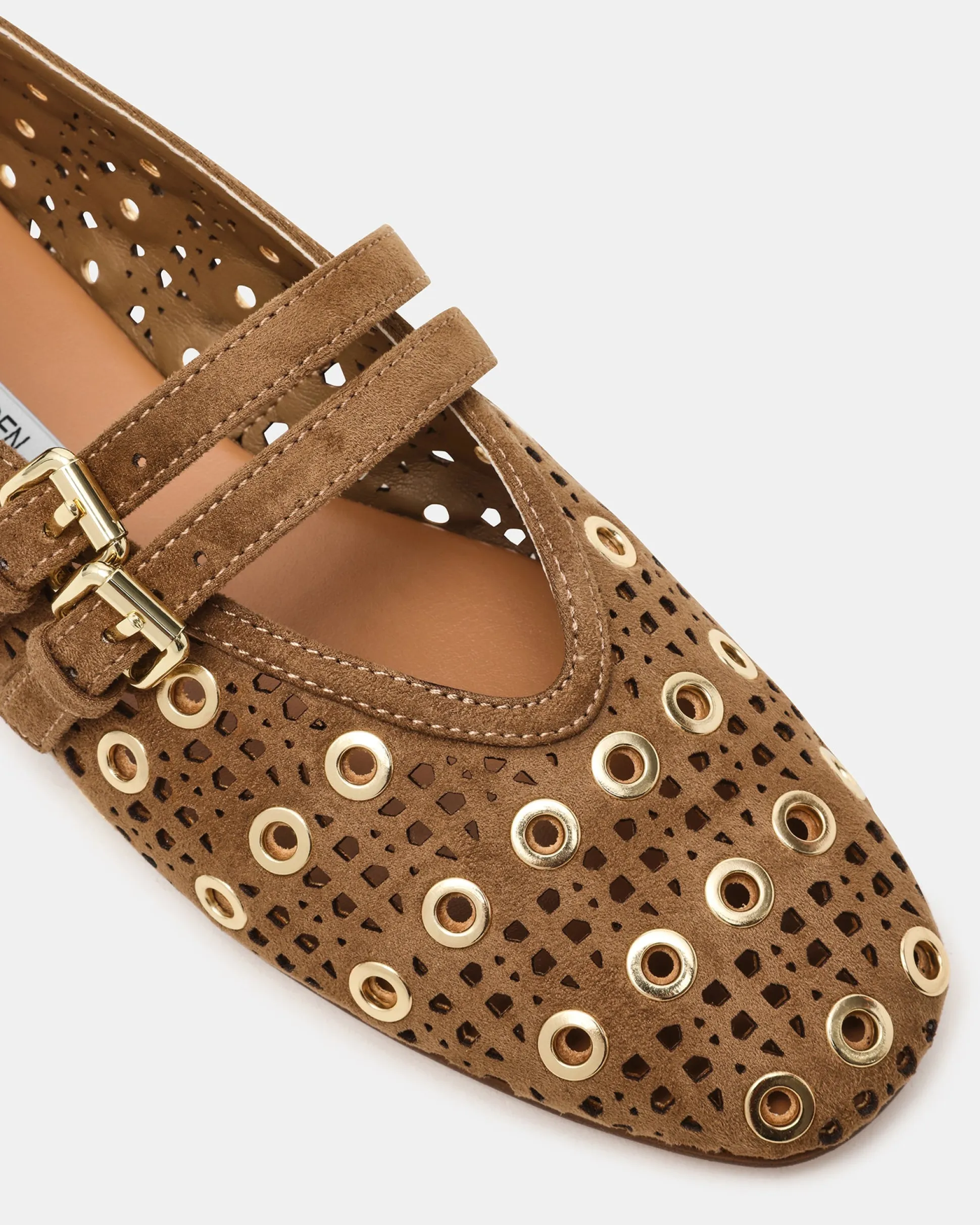 Lydia Perforated Taupe