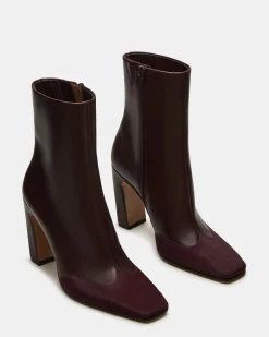 Lyle Burgundy Leather