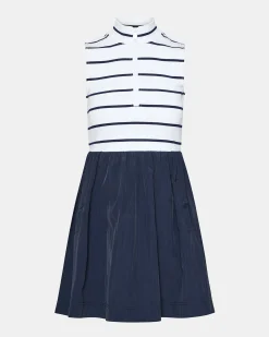 Lyon Dress Navy