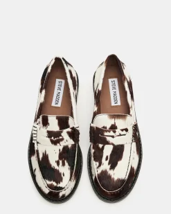 Madison Brown Cow Print