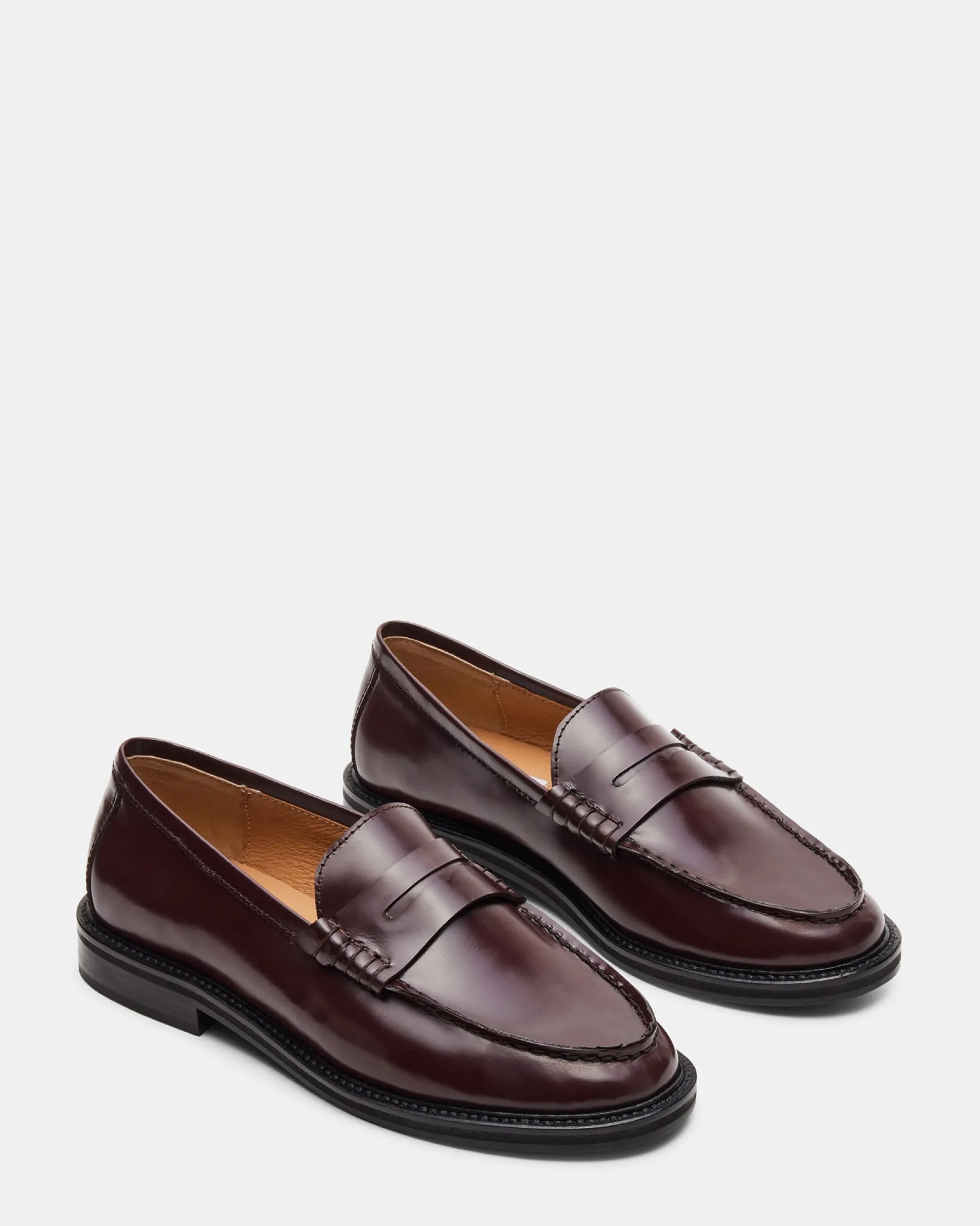 Madison Burgundy Box Leather
