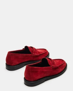 Madison Red Suede