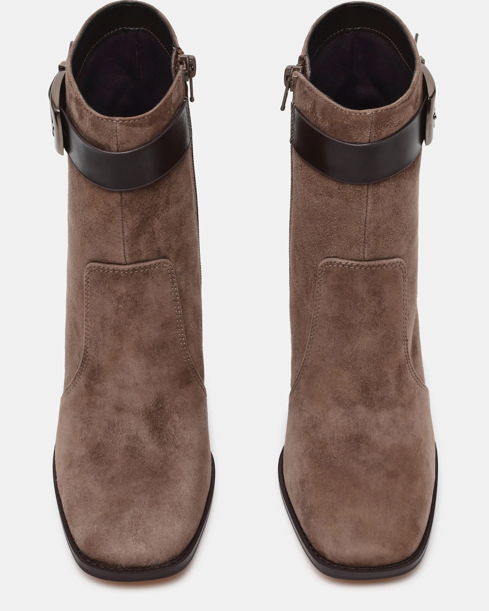 Manda Taupe Suede