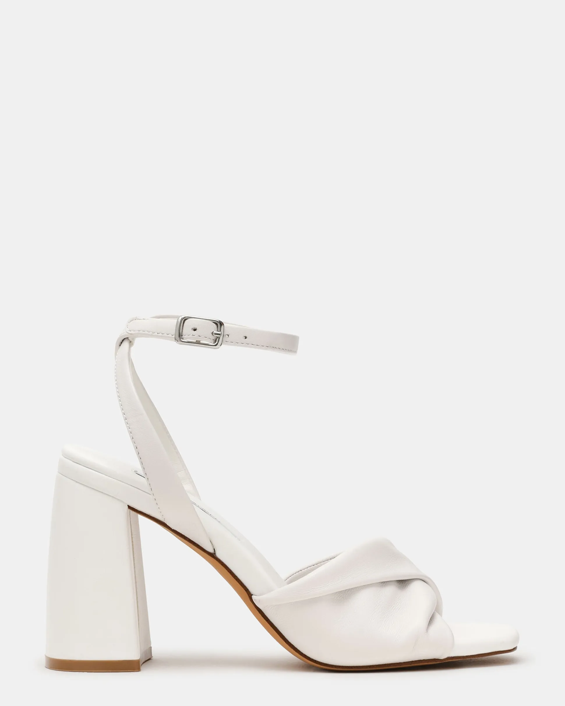 Mandy White Leather