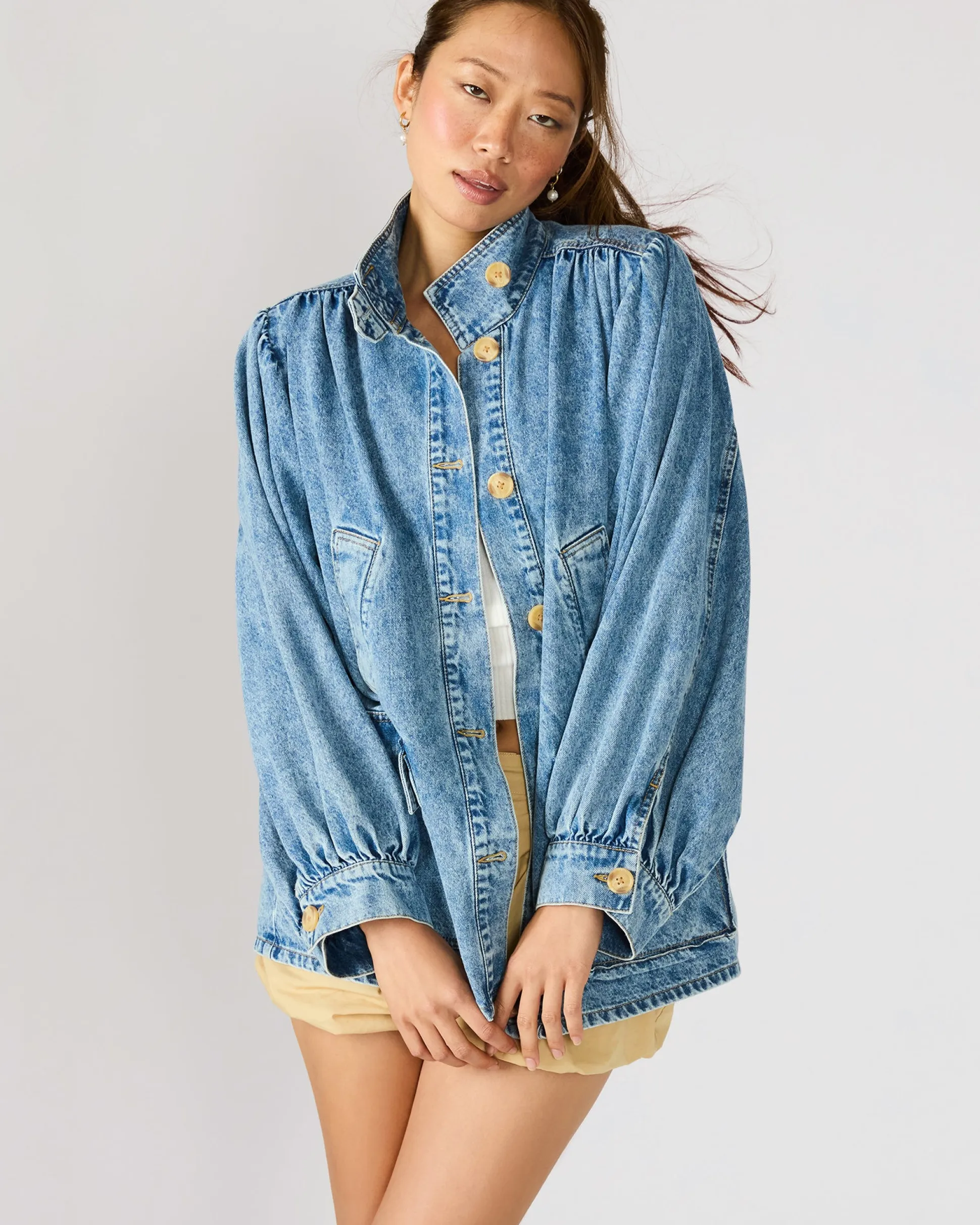 Marceline Denim Jacket Forever Blue