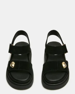 Matine Black Suede