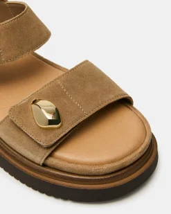 Matine Taupe Suede