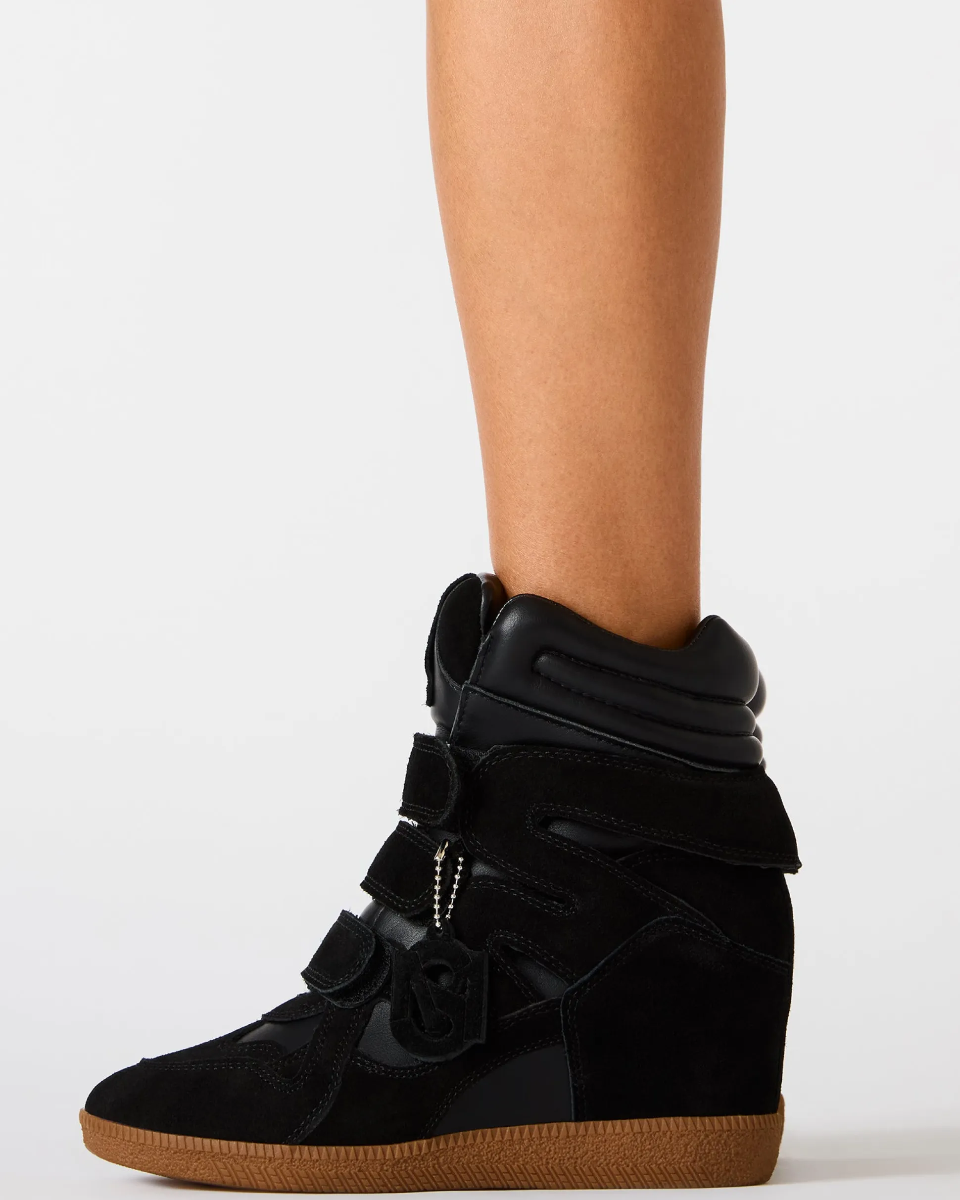 Mavis Black Suede