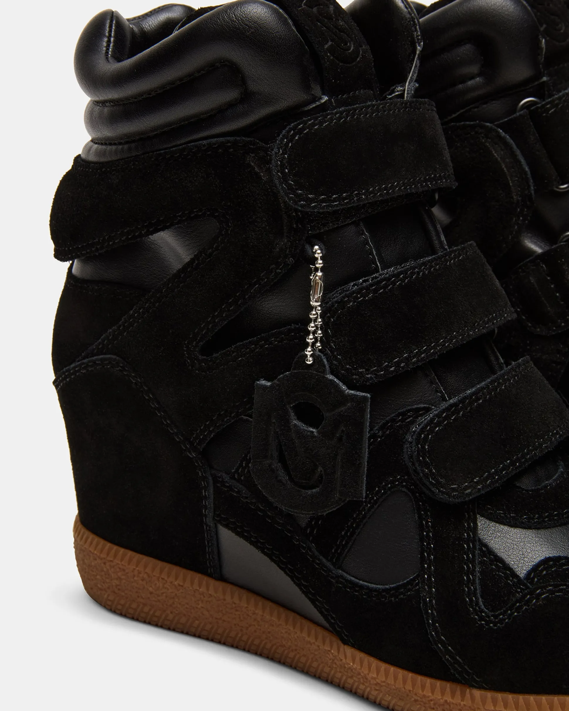 Mavis Black Suede