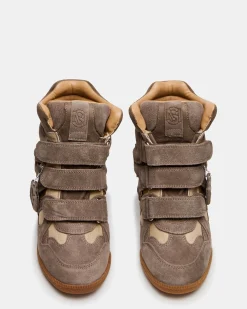 Mavis Taupe Suede