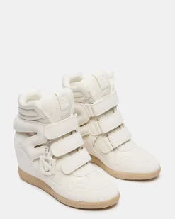 Mavis White Suede