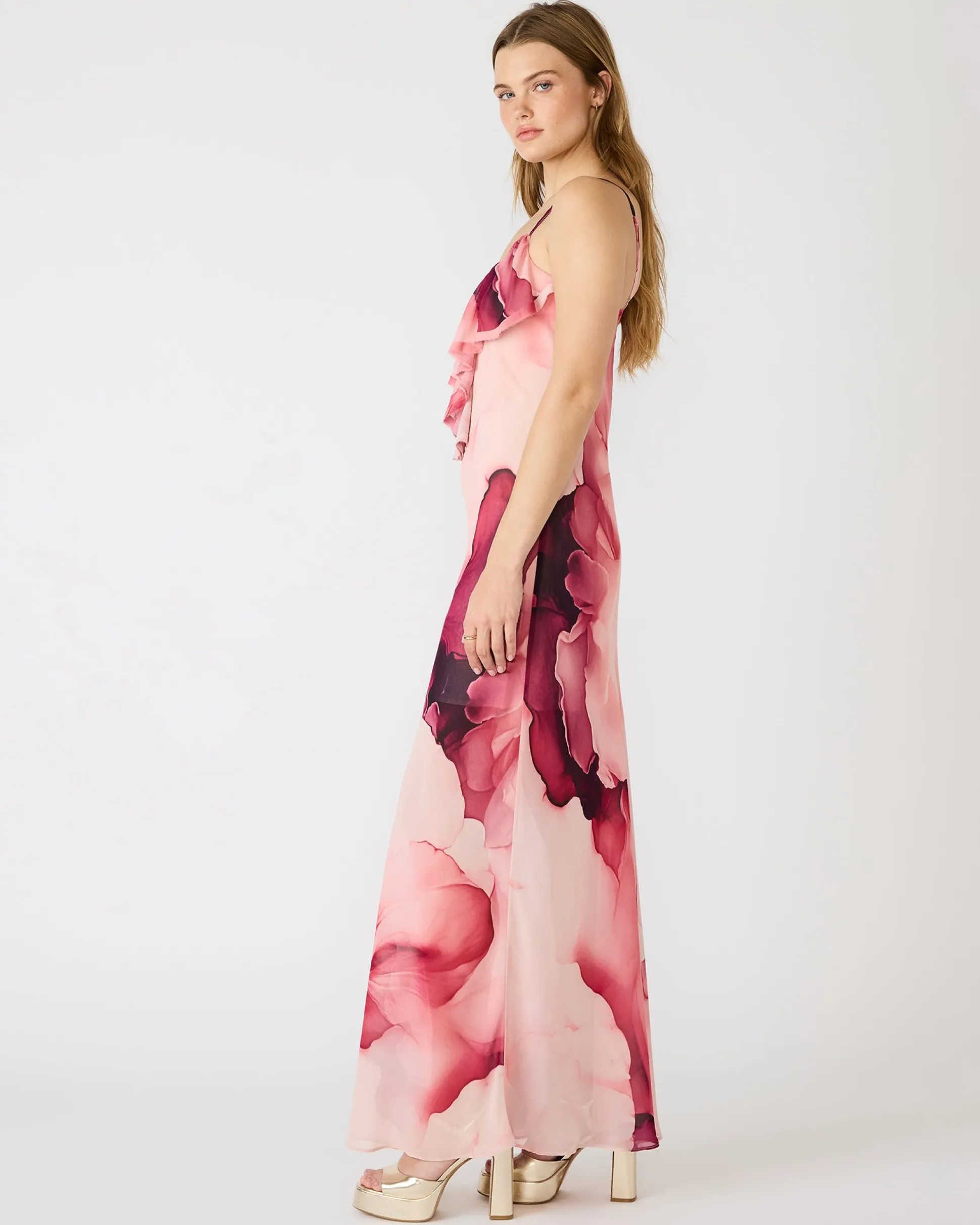 Maxinia Dress Coral Cloud