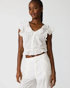 Mayra Top White