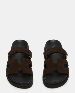 Mayven Chocolate Brown Suede