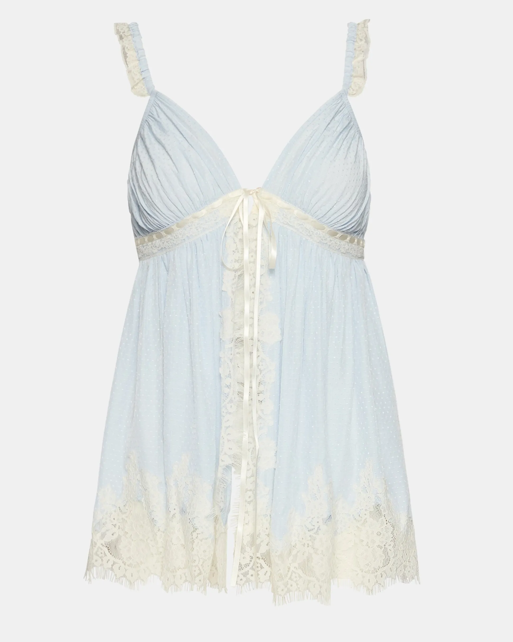 Mazie Top Blue Ice