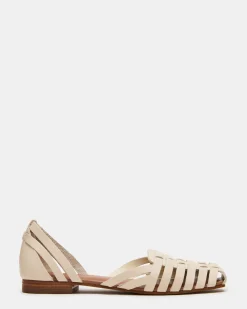 Medlin White Leather