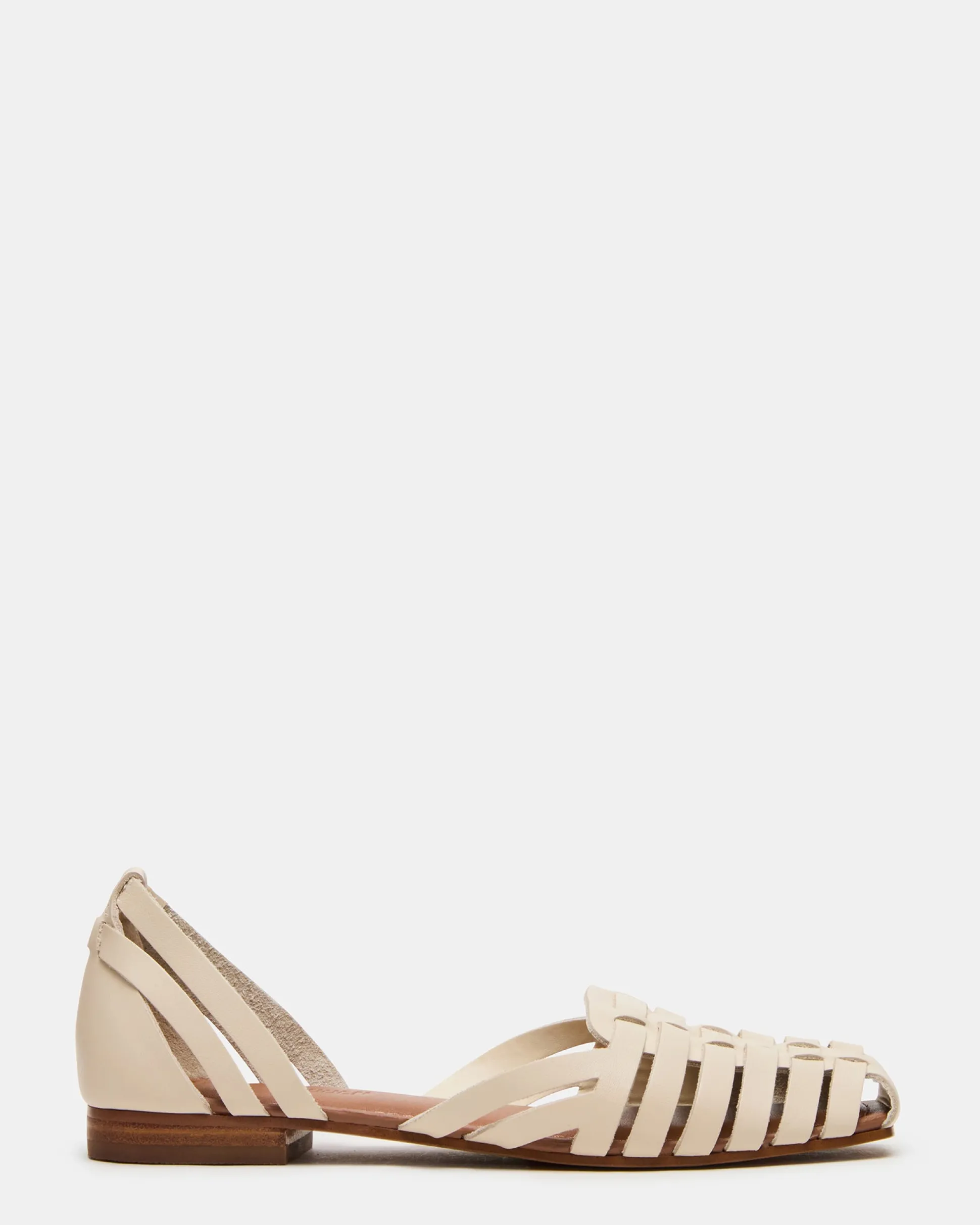 Medlin White Leather