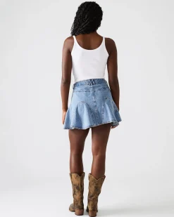 Melany Denim Skirt Forever Blue
