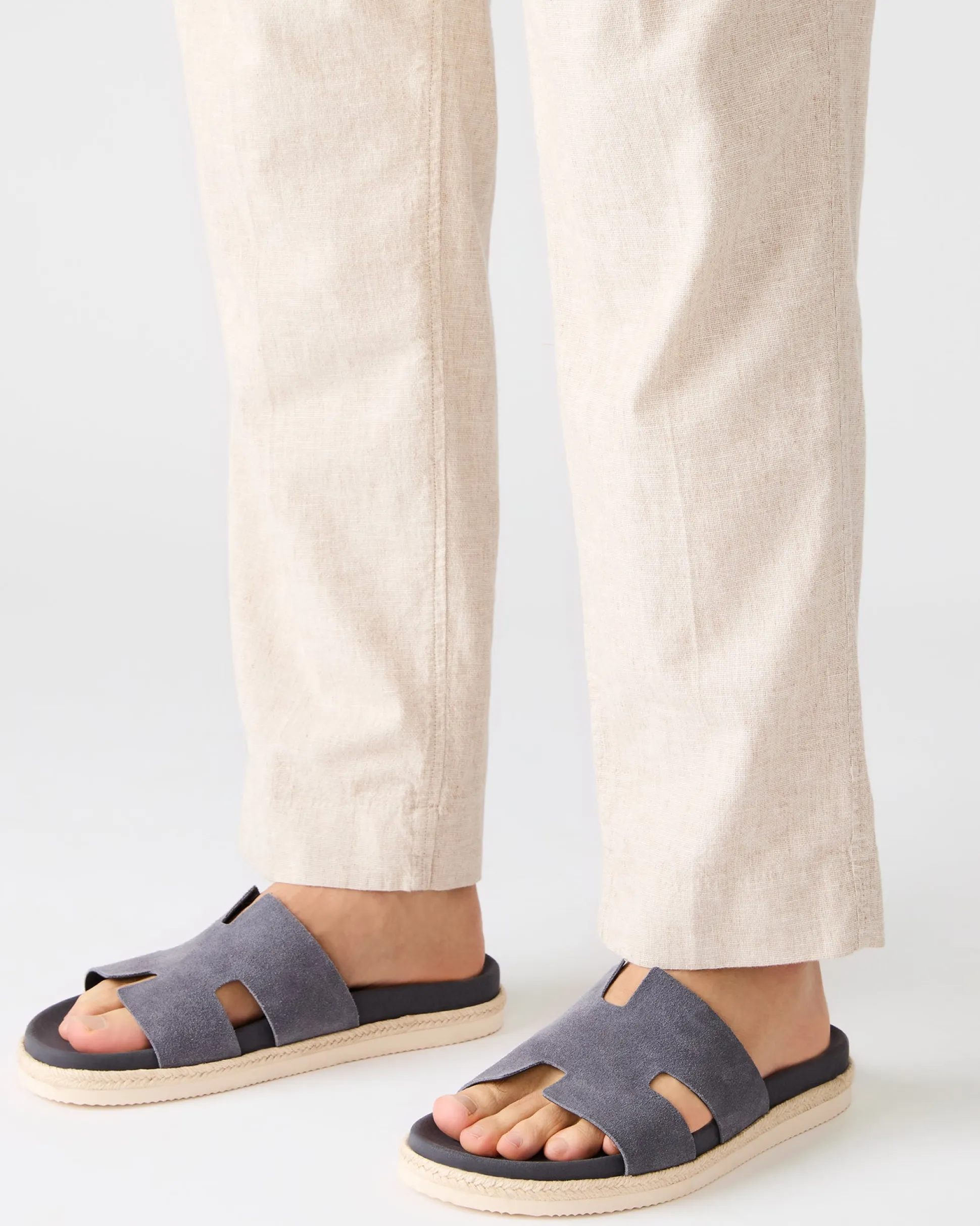 Merrick Grey Suede