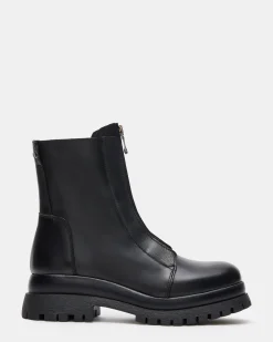 Milton Black Leather
