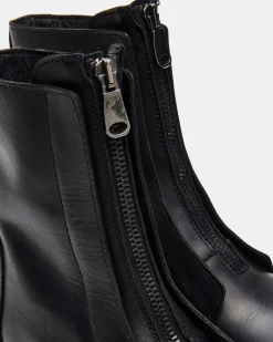 Milton Black Leather