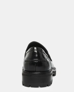 Minka Black Leather
