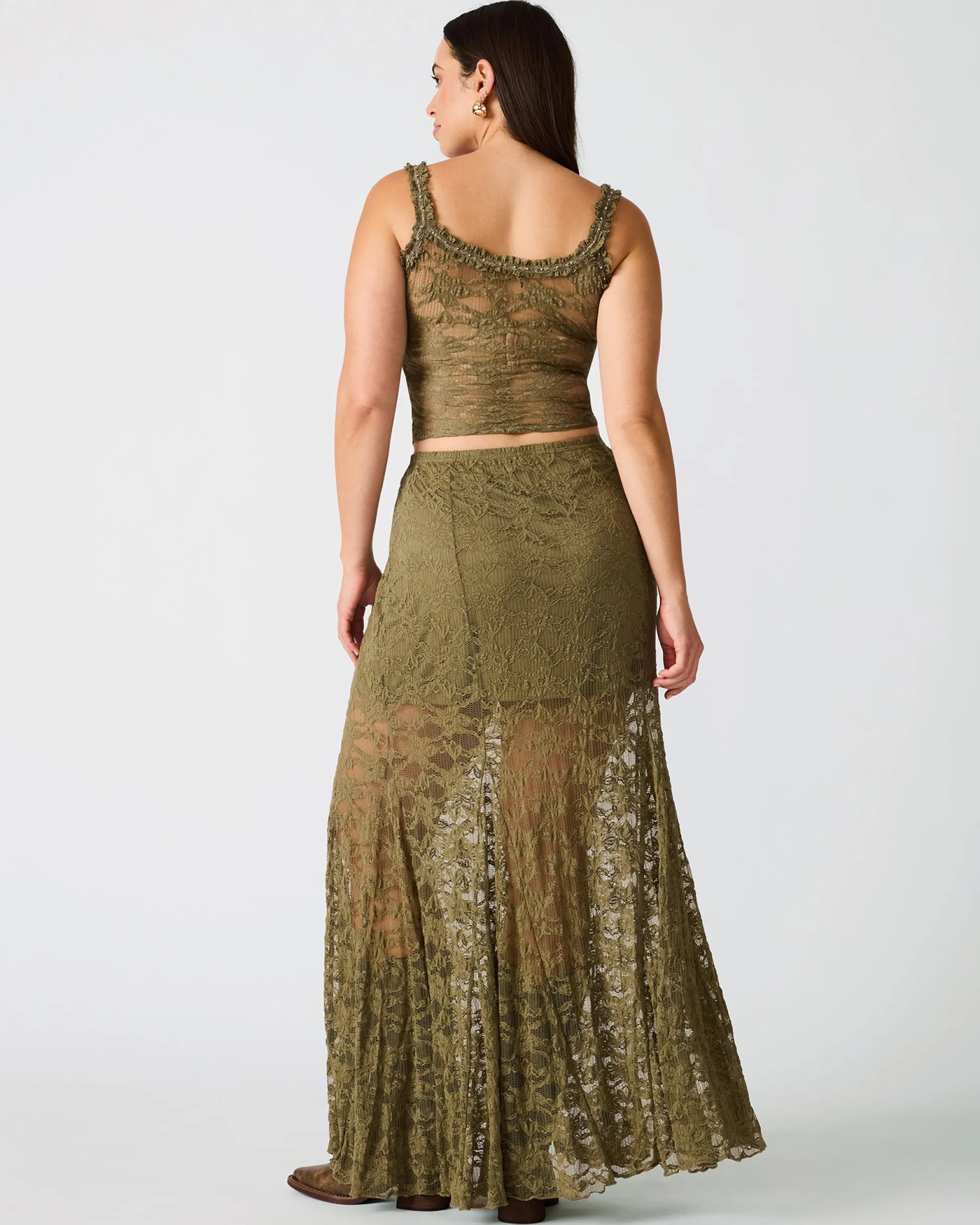 Mirabel Skirt Mountain Green