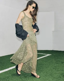 Mirabel Skirt Mountain Green