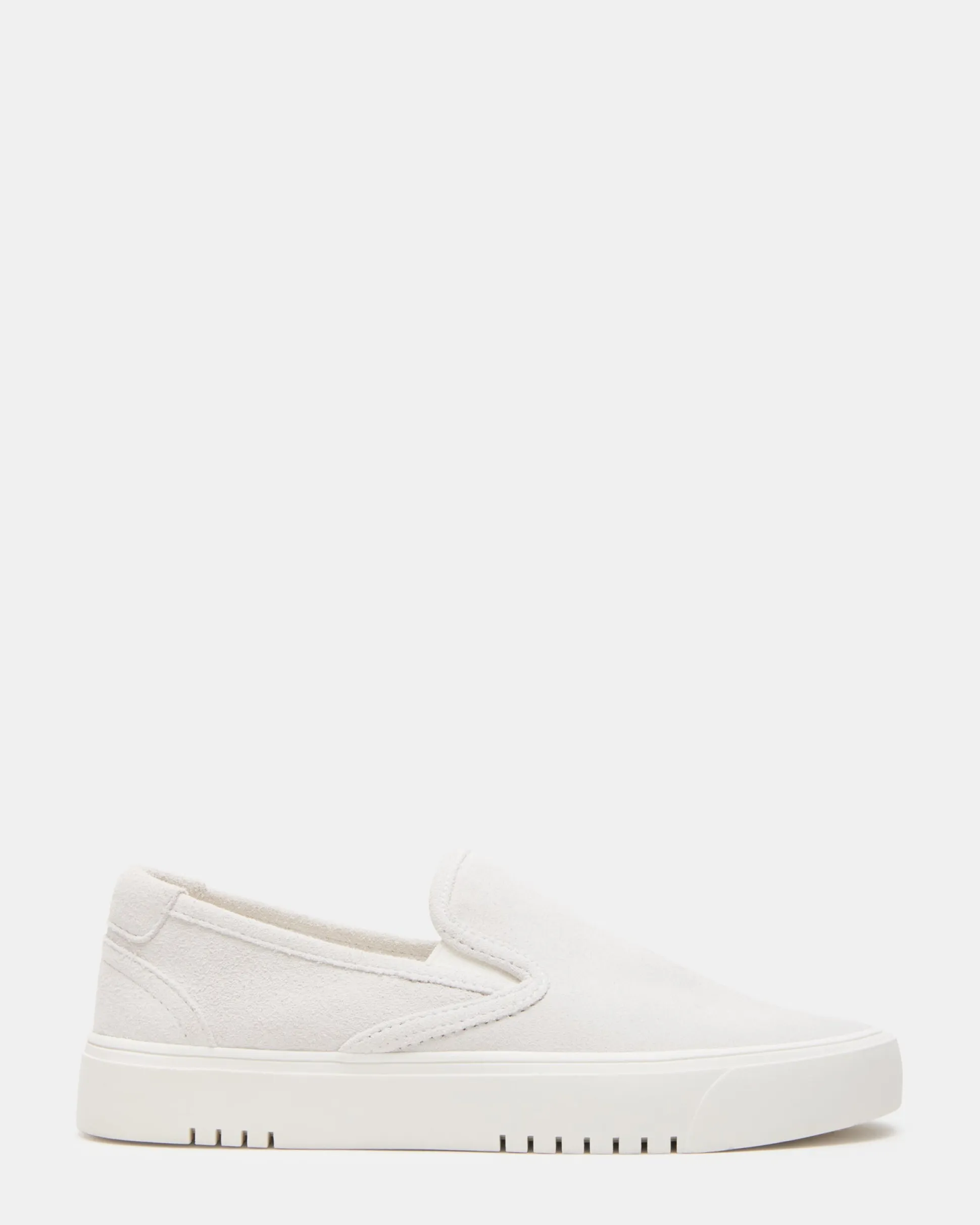 Murphy White Suede