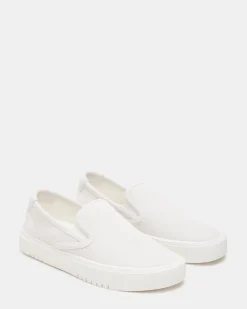 Murphy White Suede