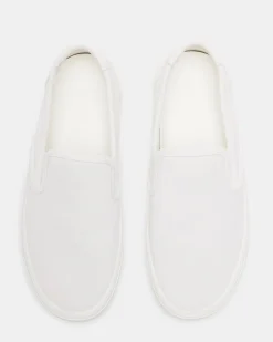 Murphy White Suede