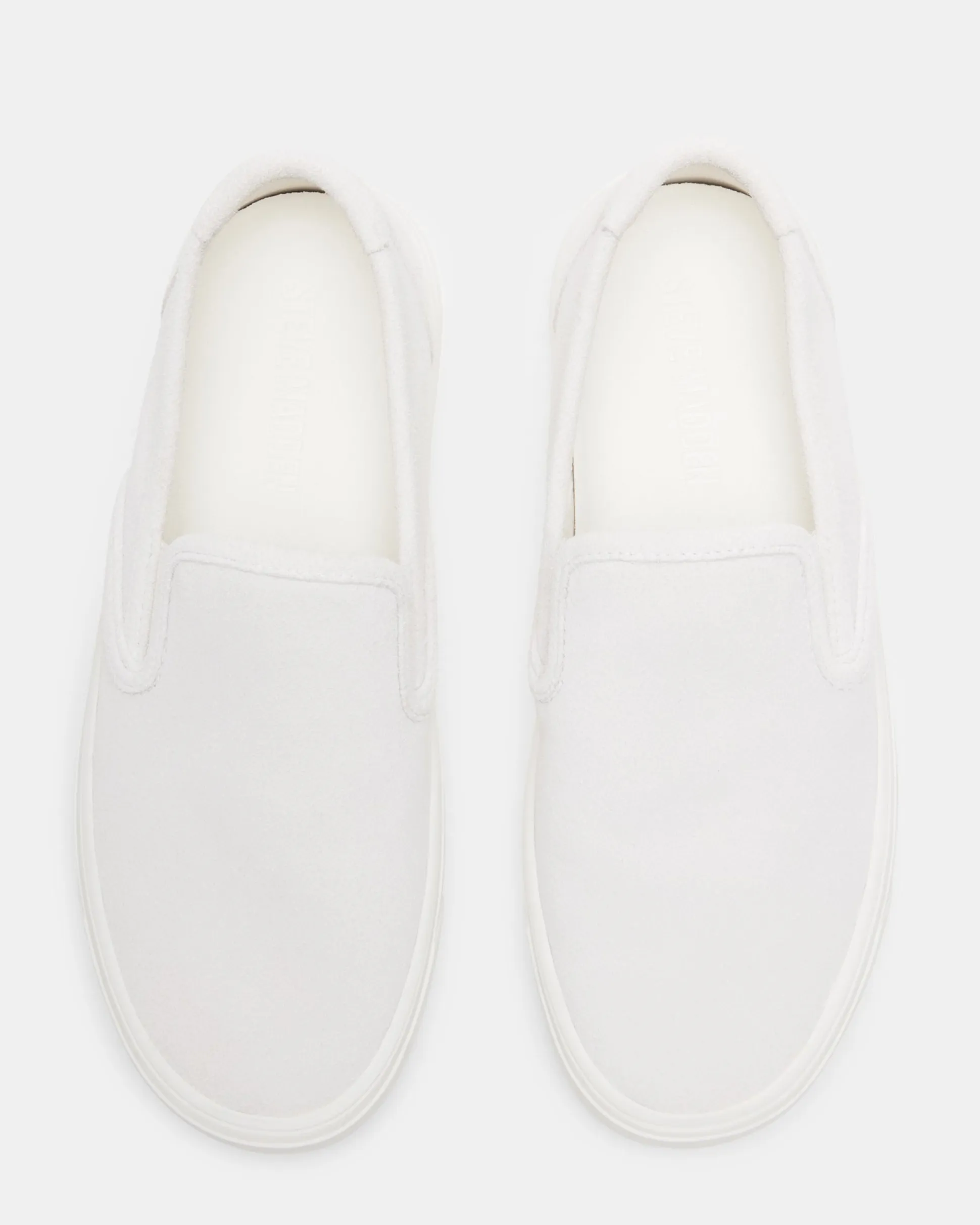 Murphy White Suede