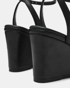 Myka Black Leather