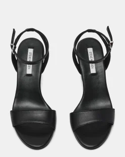Myka Black Leather
