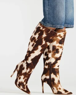 Nitro Brown Cow Print