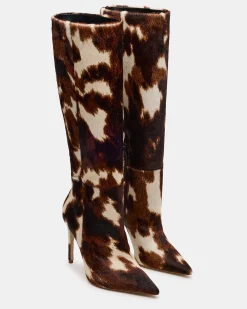 Nitro Brown Cow Print