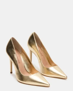 Noir Gold Leather
