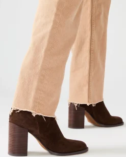 Obsession Chocolate Brown Suede