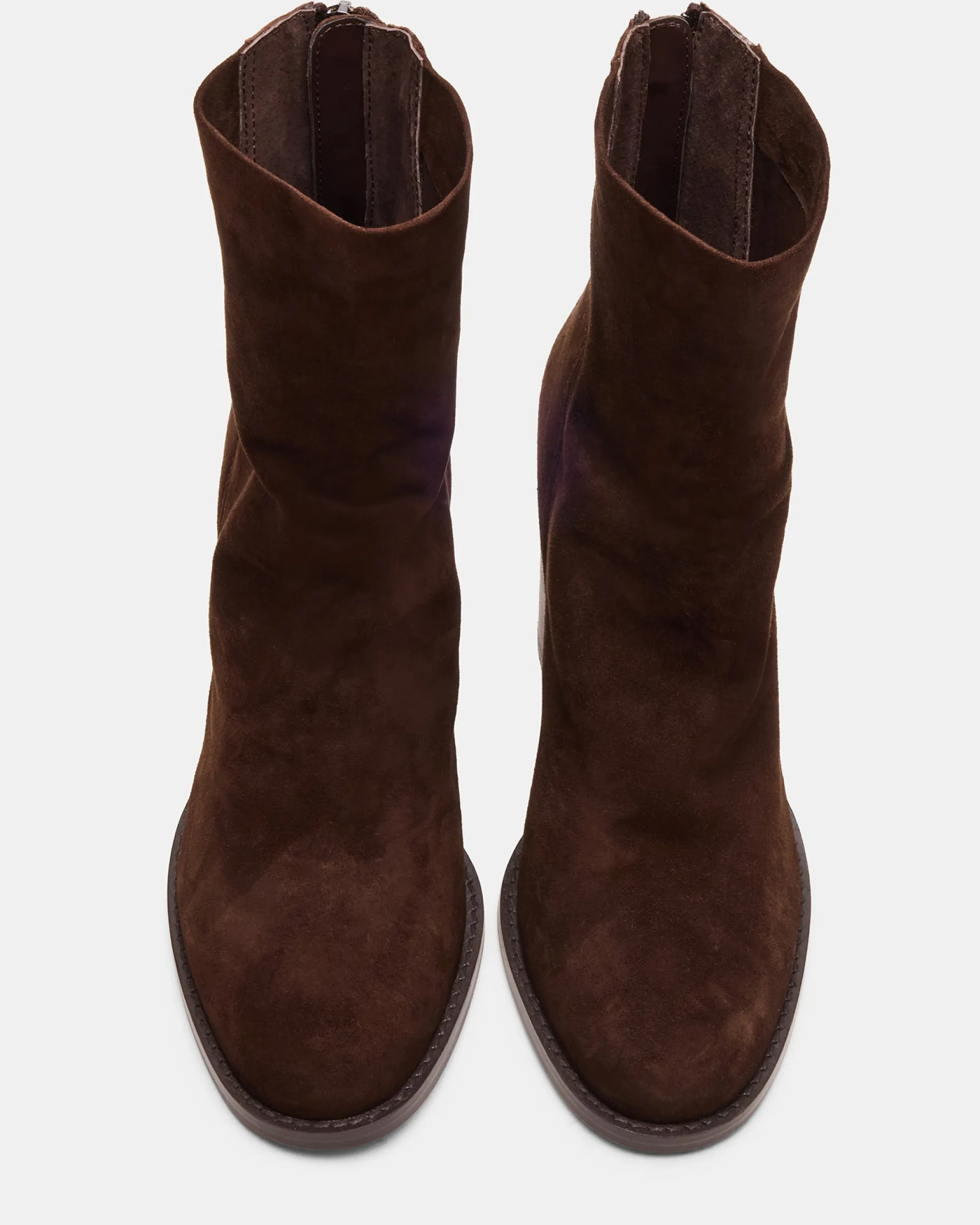Obsession Chocolate Brown Suede