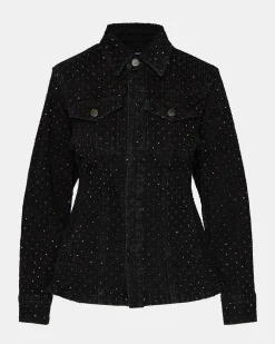 Parc Crystal Jacket Black