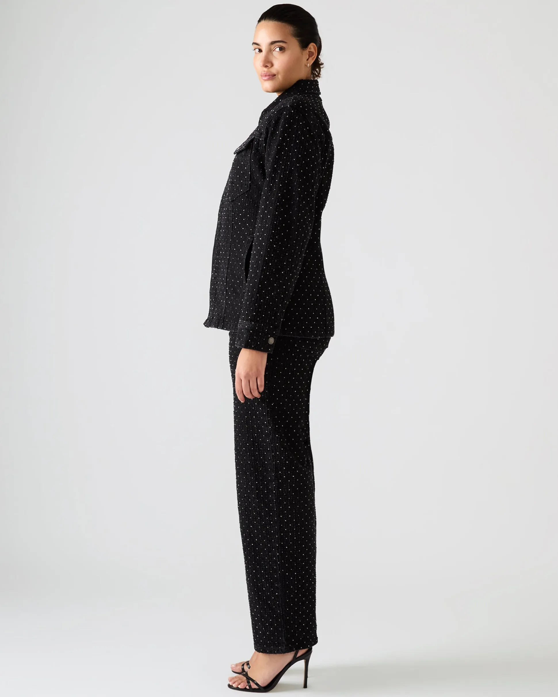 Parc Crystal Jacket Black