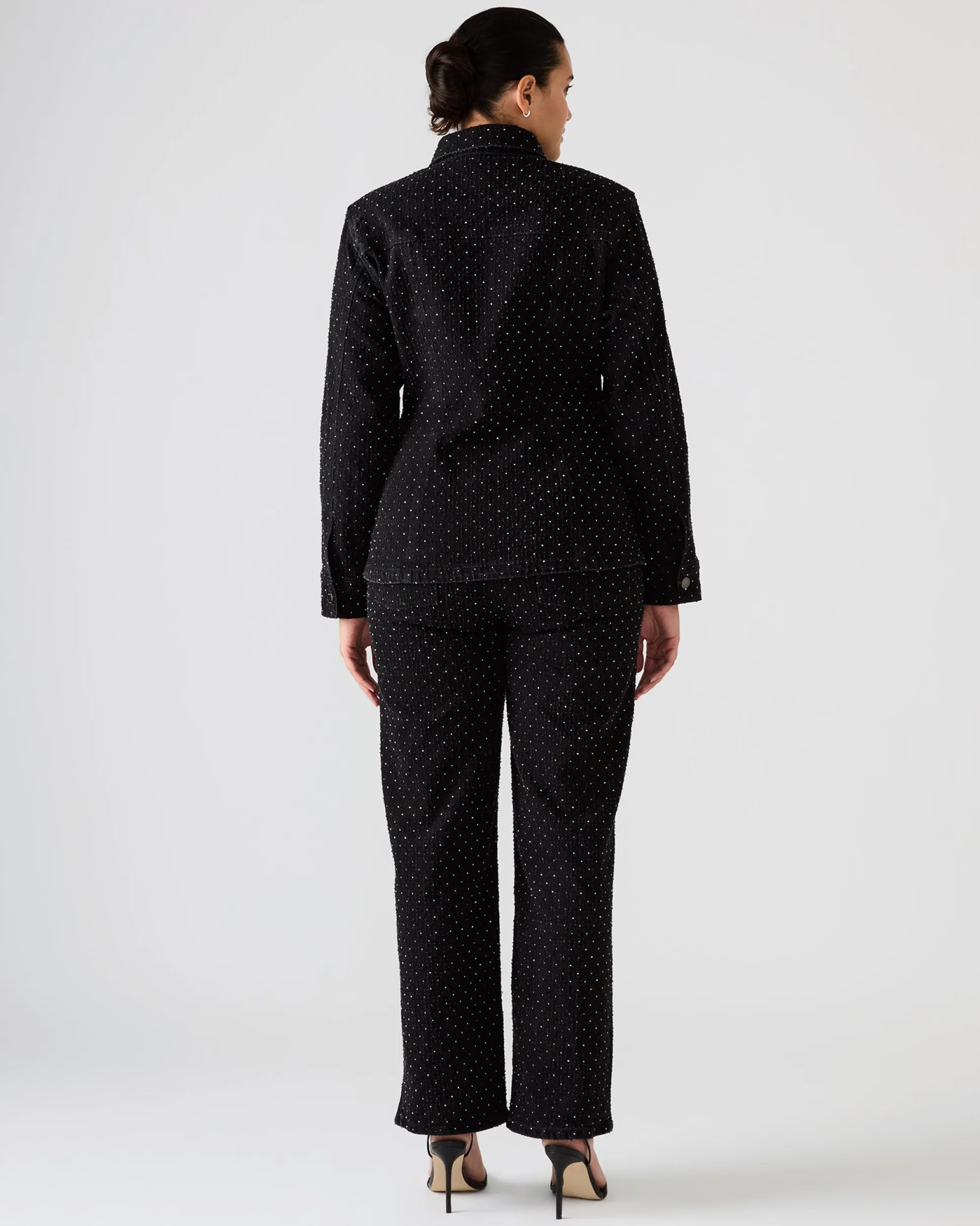 Parc Crystal Jacket Black