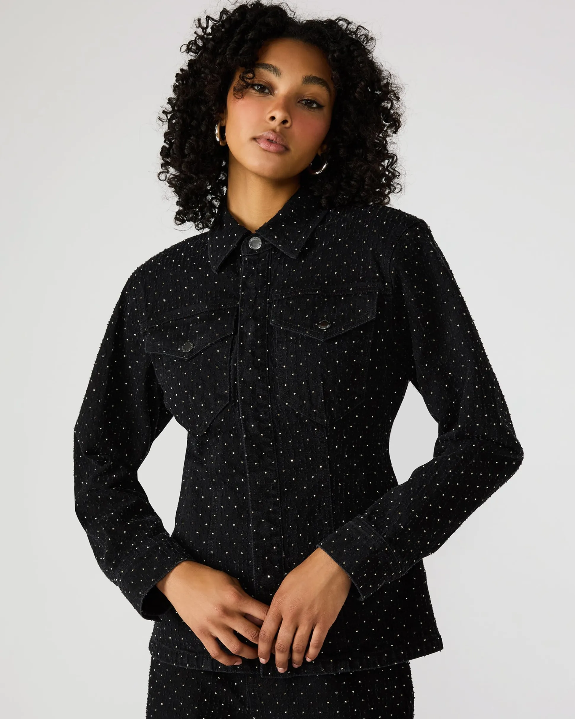 Parc Crystal Jacket Black
