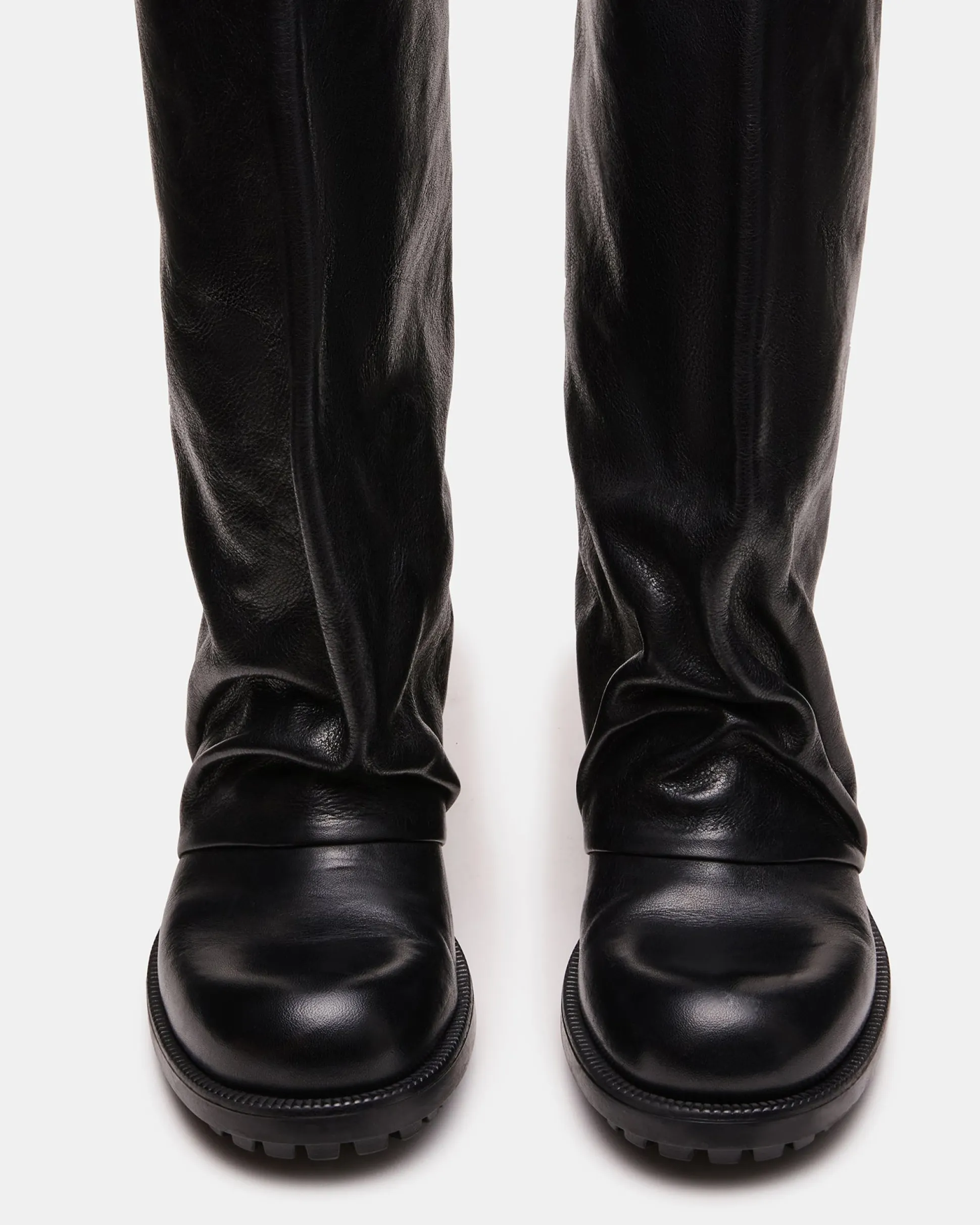 Penny Black Leather