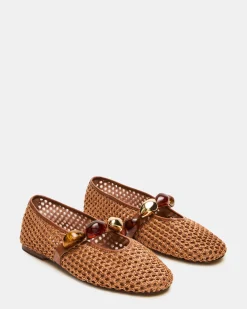 Poppin Brown Raffia