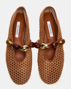 Poppin Brown Raffia