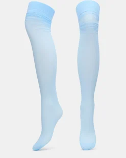 Preppy Tights Light Blue