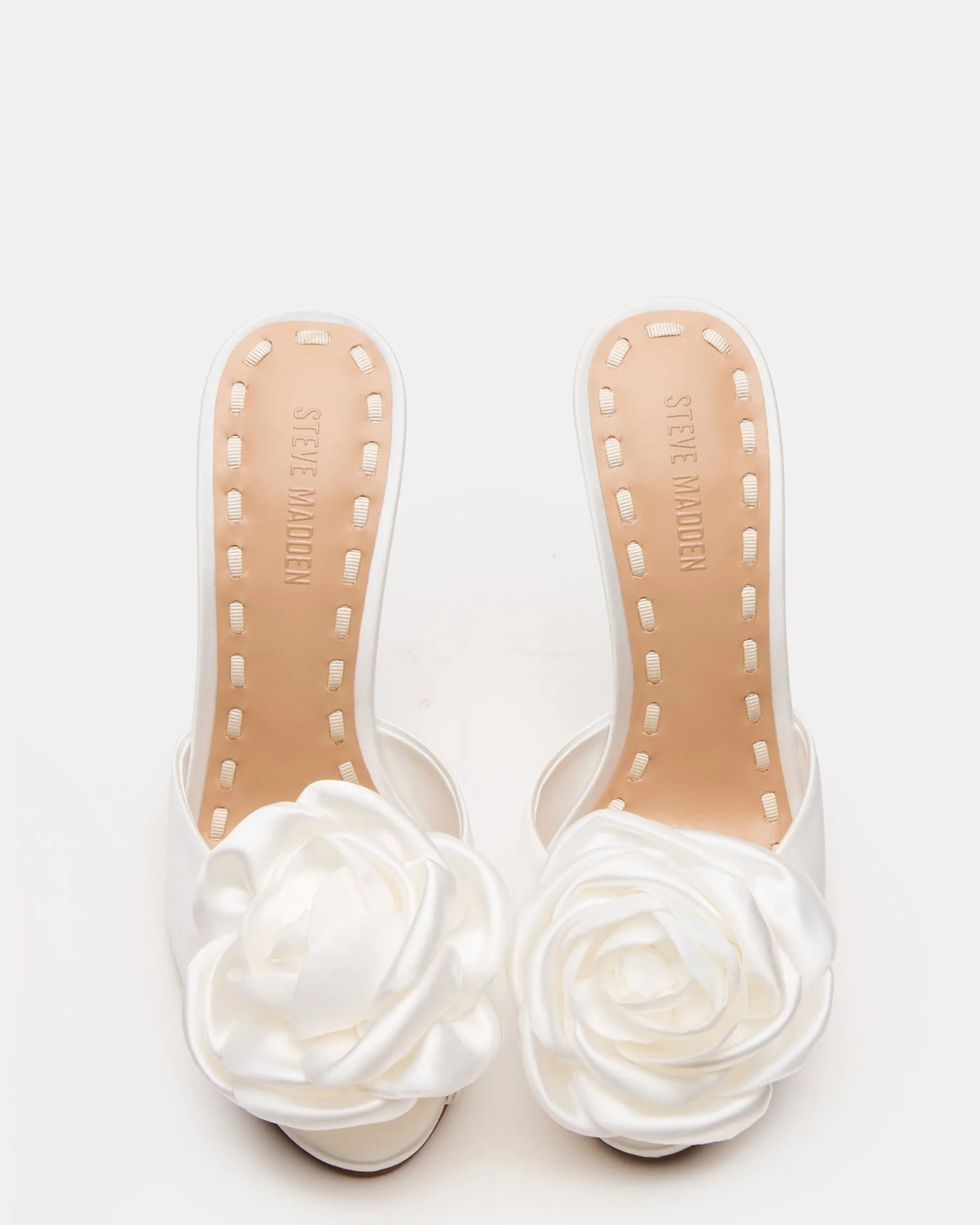 Priya Flower Ivory Satin